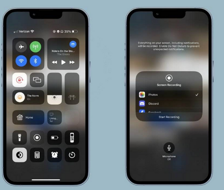铁山苹果15维修分享iPhone15录制屏幕时如何录制音频 