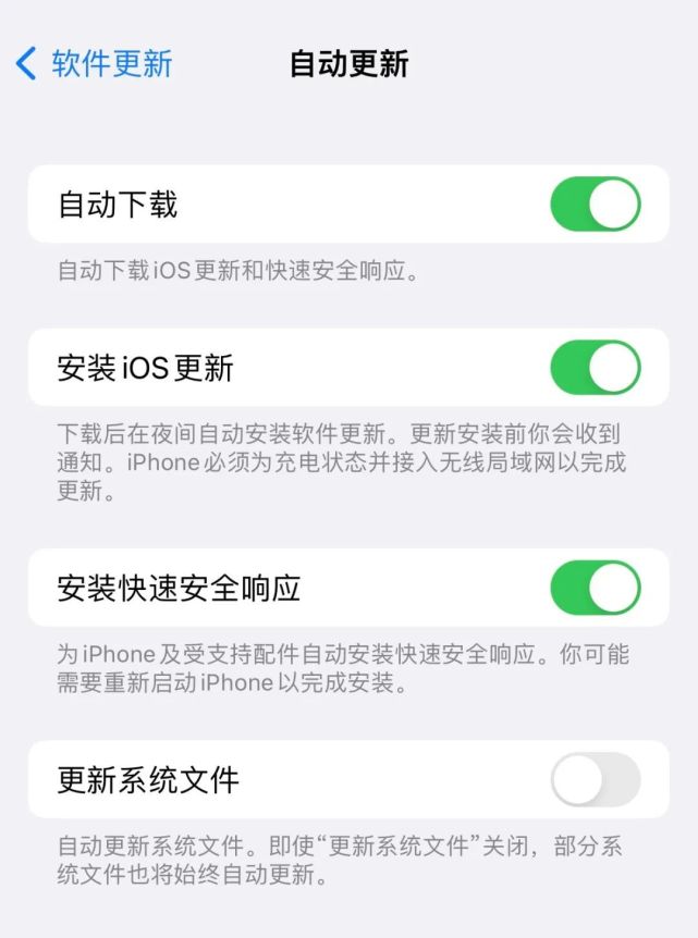 铁山苹果手机维修分享苹果快速安全响应更新有必要安装吗 